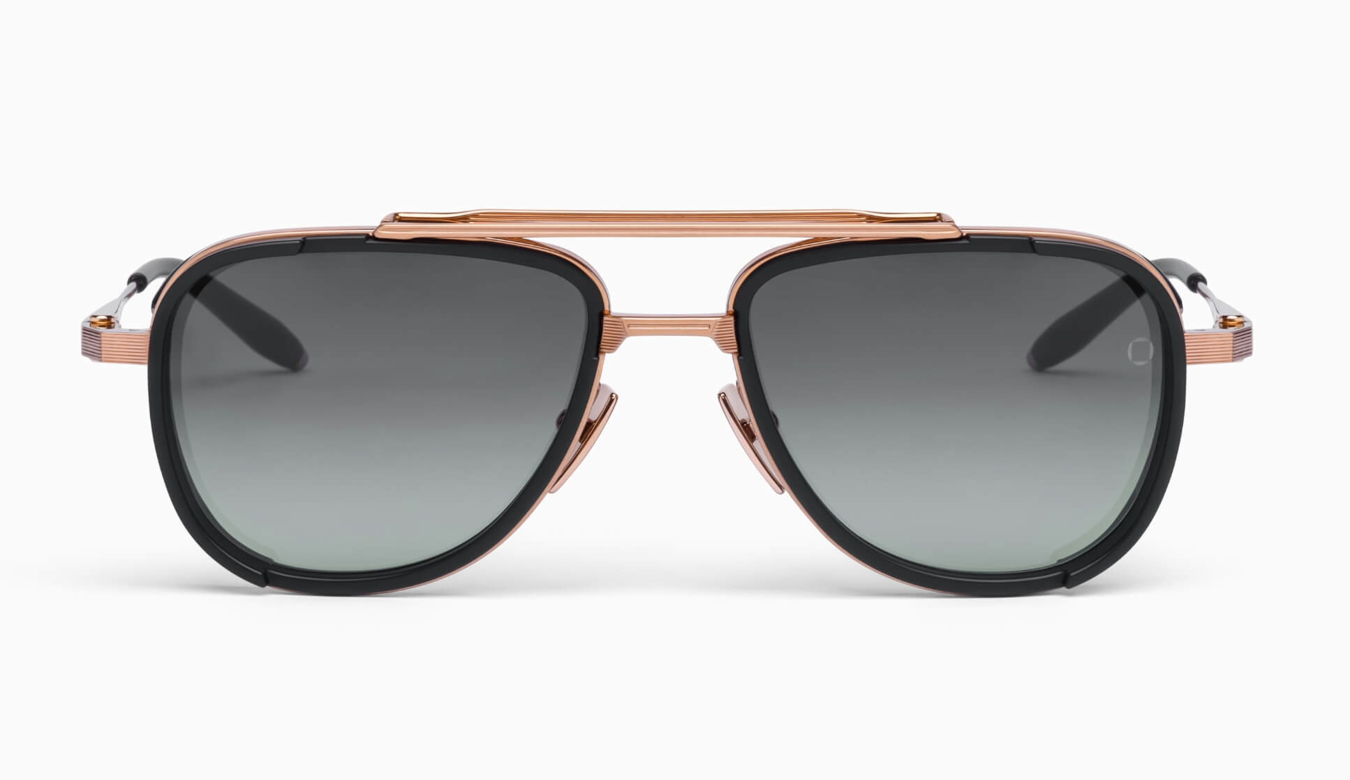 AKONI（アコニ）のスクエアフレーム眼鏡の正面商品画像