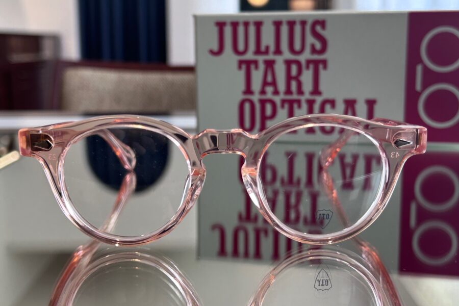 ジュリアスタートオプティカル｜JULIUS TART OPTICAL　HAROLD  43サイズ　鼻幅23サイズ　FRESHPINK　入荷