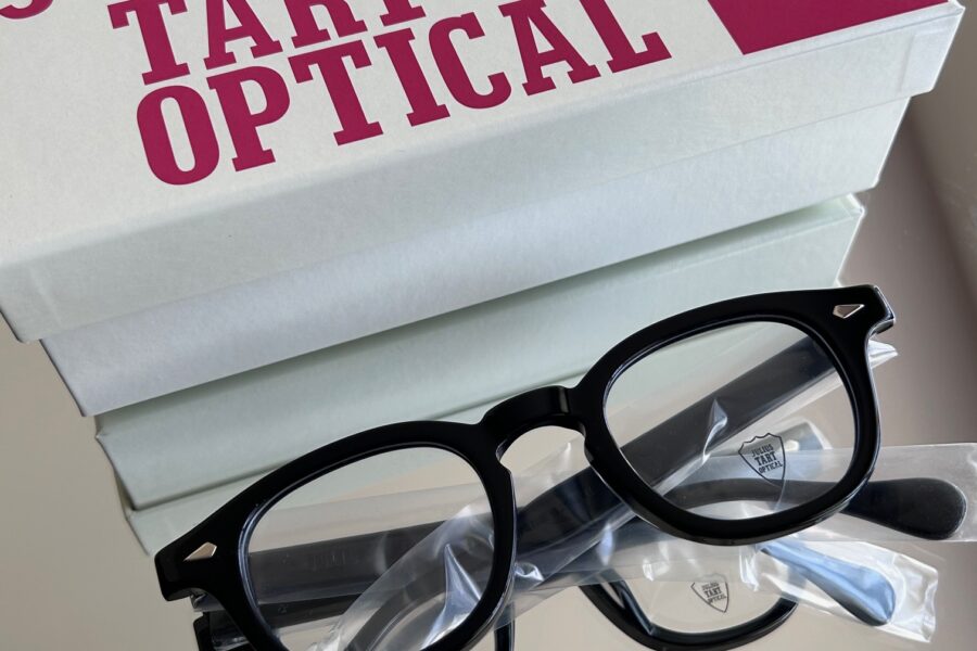ジュリアスタートオプティカル｜JULIUS TART OPTICAL　AR　46サイズ　鼻幅24サイズ　BLACK　再入荷