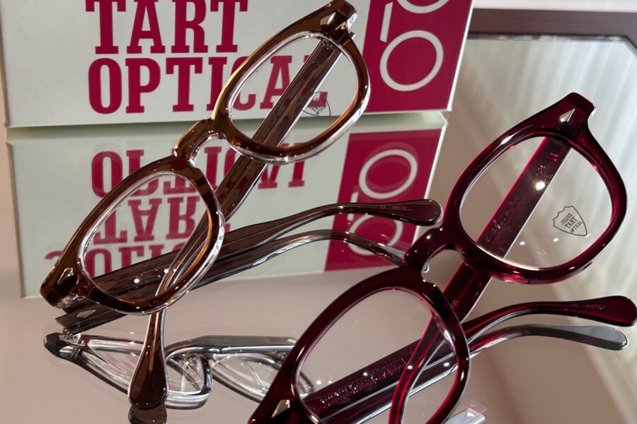 ジュリアスタートオプティカル｜JULIUS TART OPTICAL　AR  44、46サイズ　鼻幅22サイズ　BrownCrystal2.　OX.BloodRed入荷
