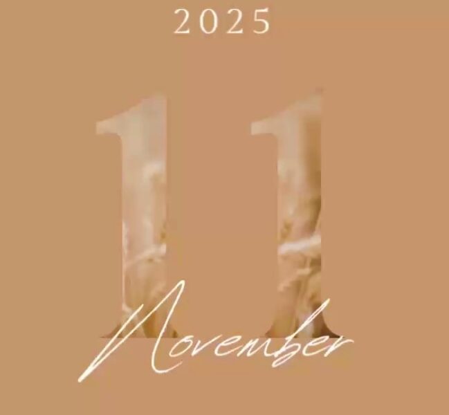 11月定休日のお知らせ