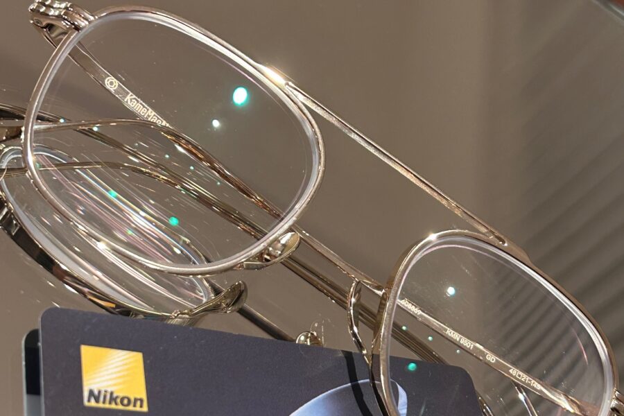 KameManNen 9501 GD × Nikon Point See Z　素敵な眼鏡のご紹介